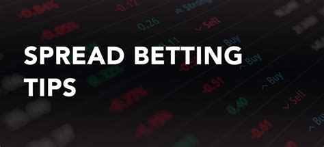 spread betting tips